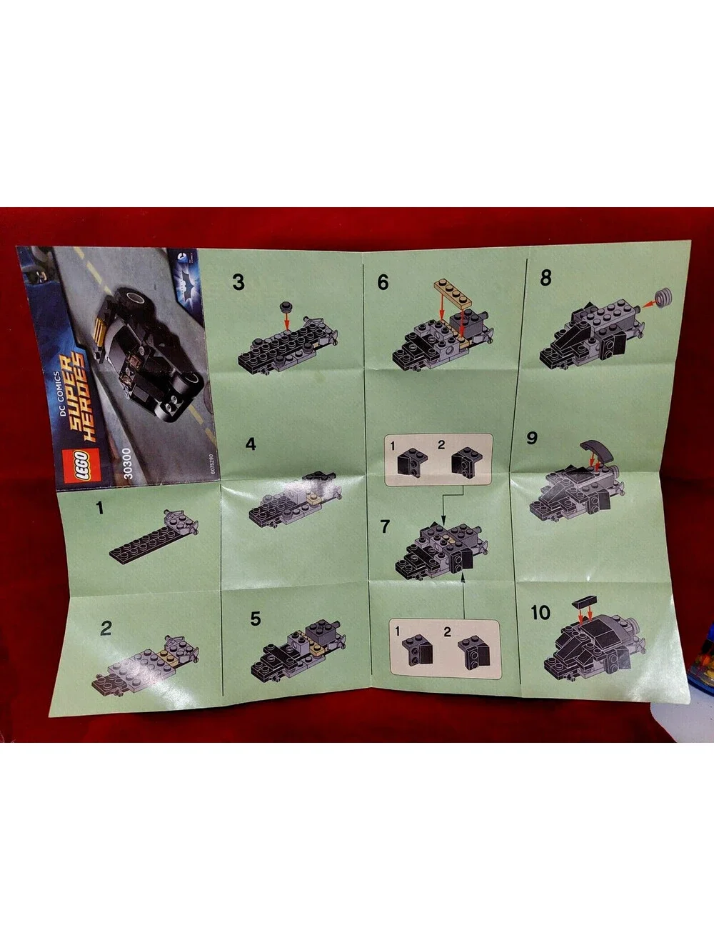 LEGO DC 30300 The Batman Tumbler MINI 100% Complete w/ Instructions BATMOBILE